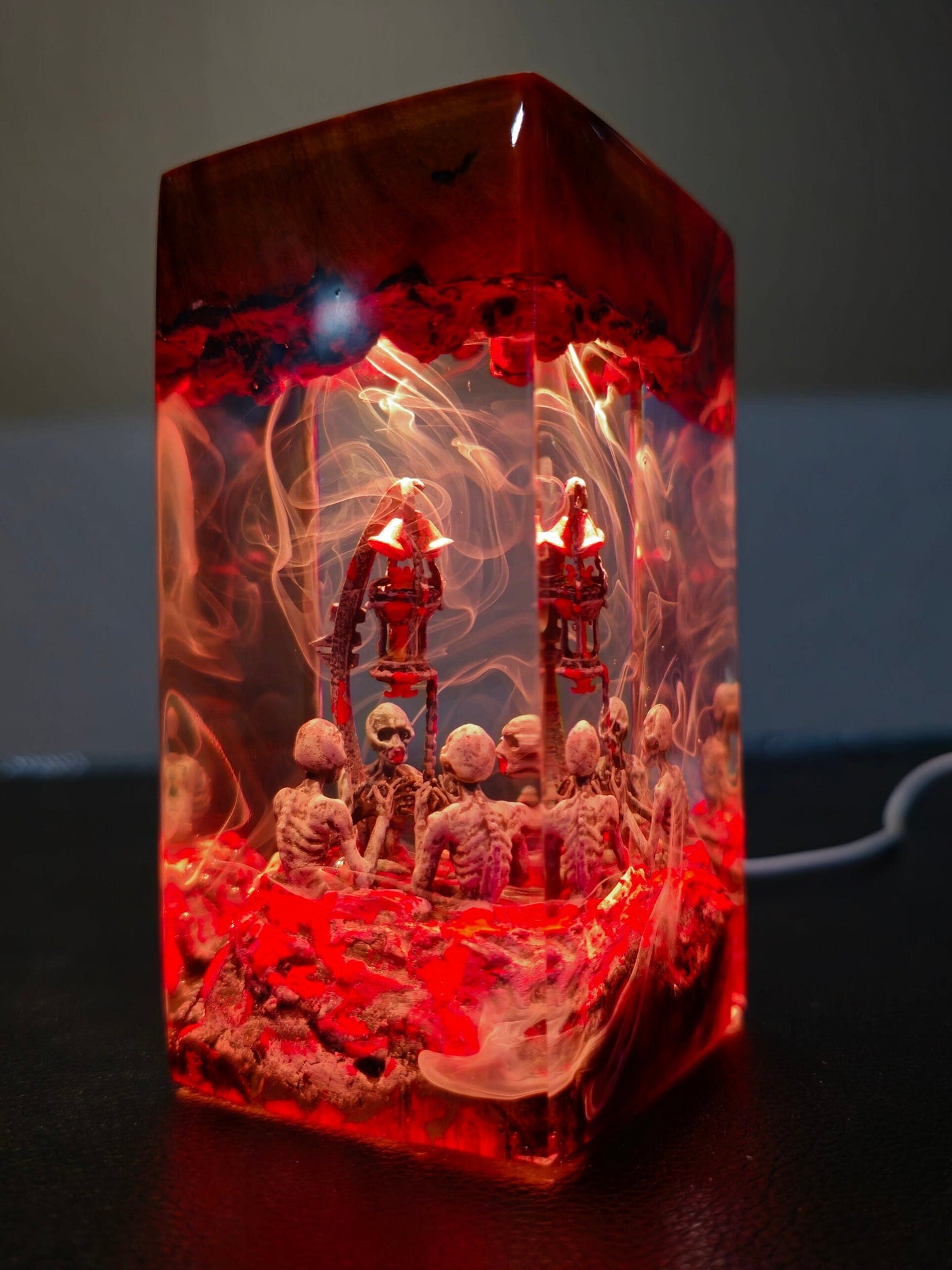 Blood.borne Messengers Checkpoint Figure Lamp