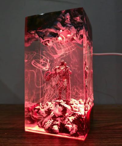 Yho.rm the Gia.nt Resin Lamp