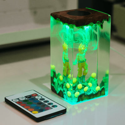 Son Goku Resin Lamp 2