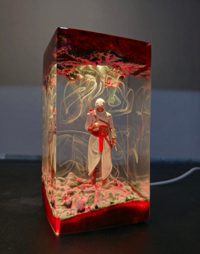 Assa.ssin's Cr.eed Resin Lamp