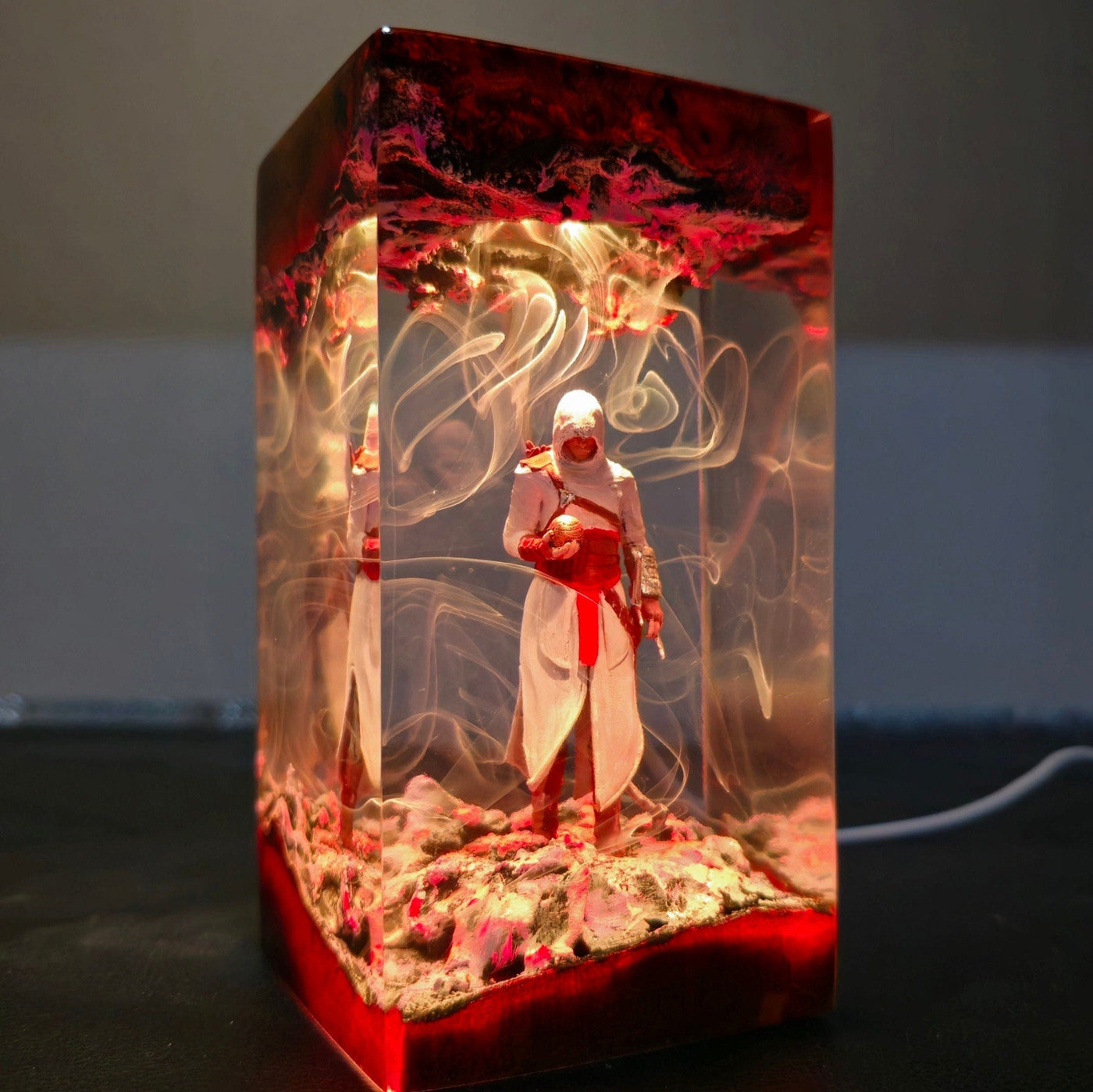 Assa.ssin's Cr.eed Resin Lamp