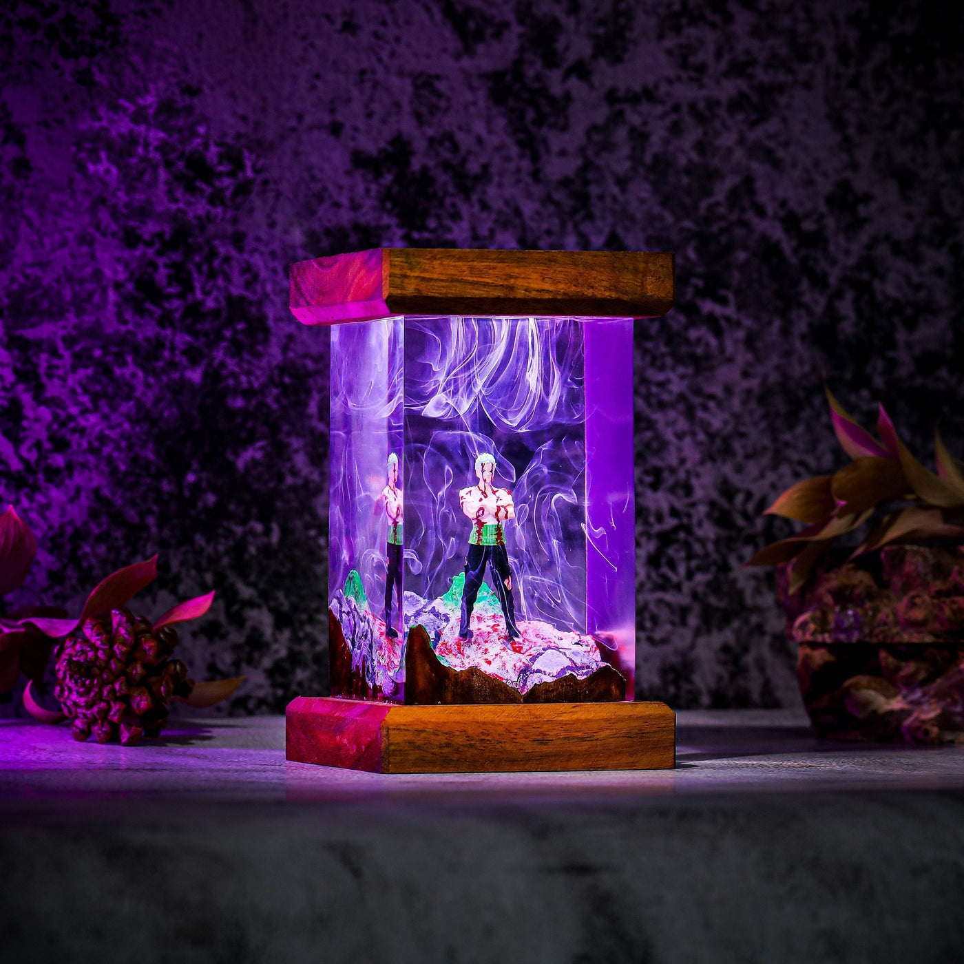 One Piece Rozo Epoxy Resin Lamp