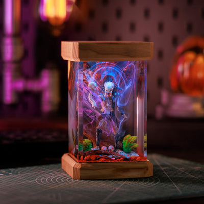 Custom Predator Resin Lamp