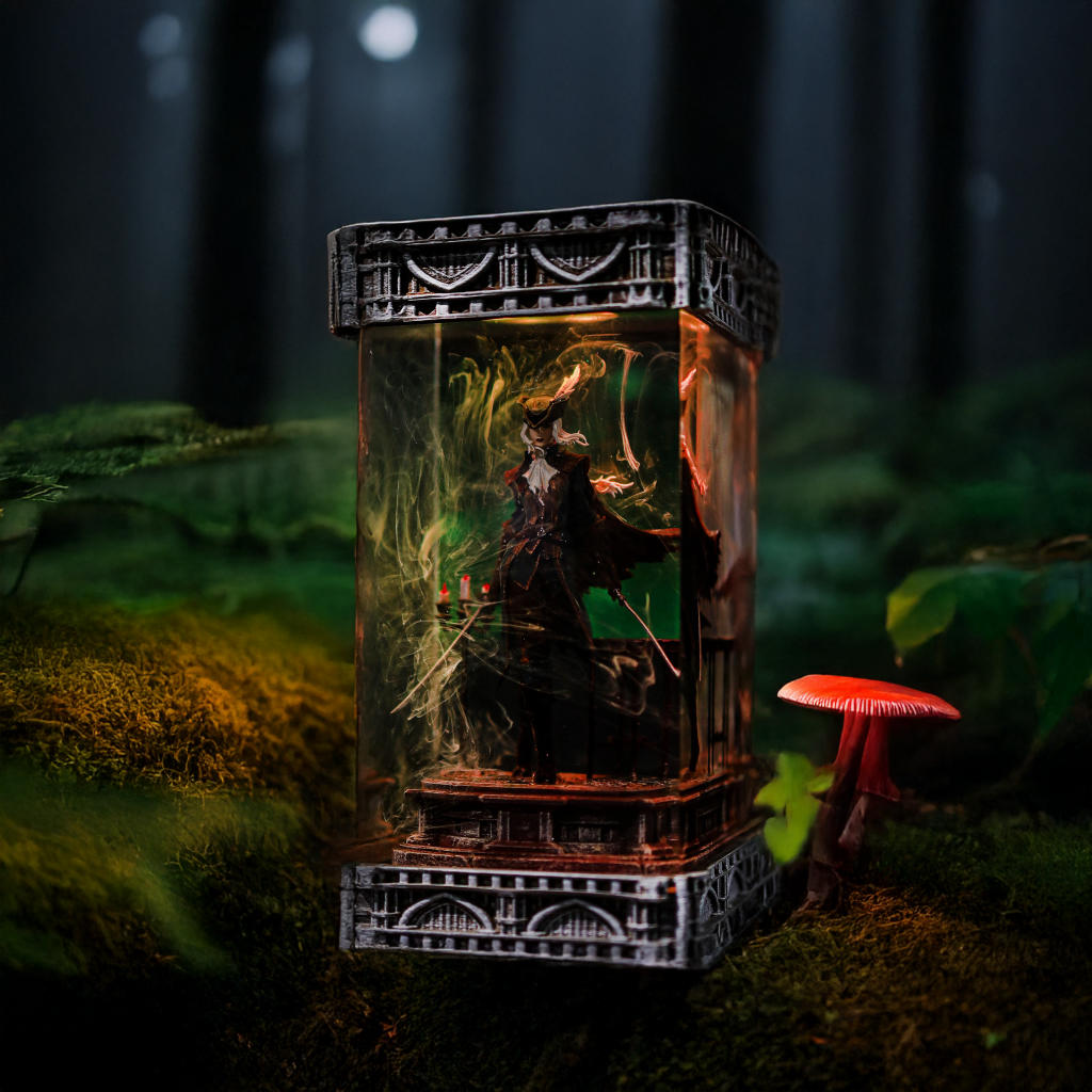 Lady Maria Bloodborne Lamp