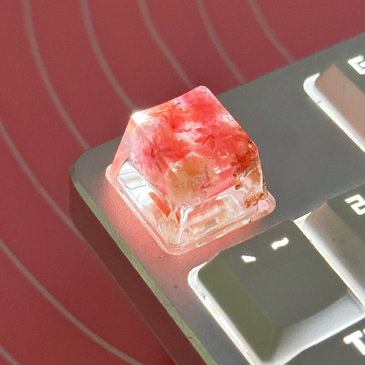 Colorful Personality Flower Keycap