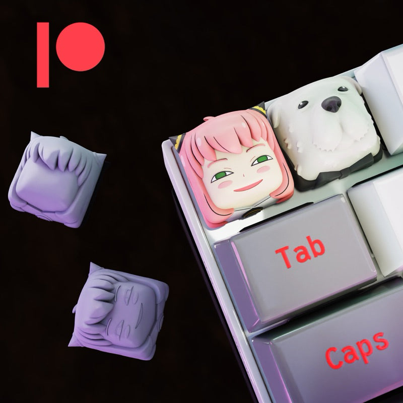 SPY X FAMILY KEYCAPS