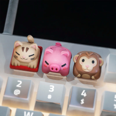 Cute Animal Vol II Keycaps