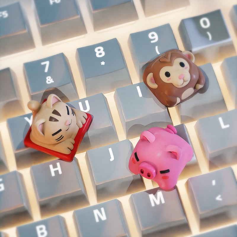 Cute Animal Vol II Keycaps